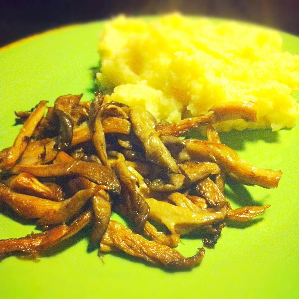 Fried mushrooms & Parmesan mash|Stefan Labuschagneさん