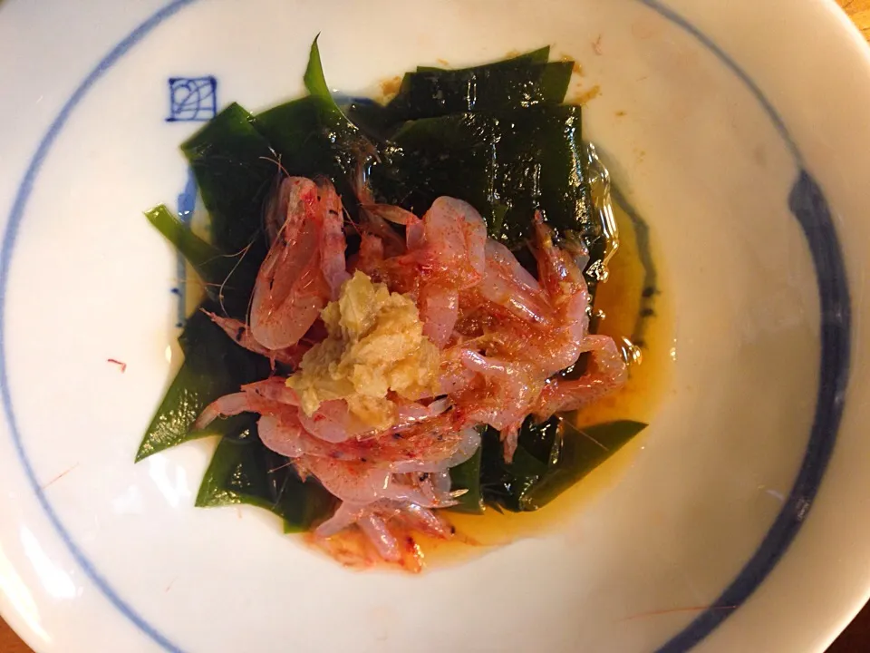 桜海老とワカメの酢の物|まりまりさん