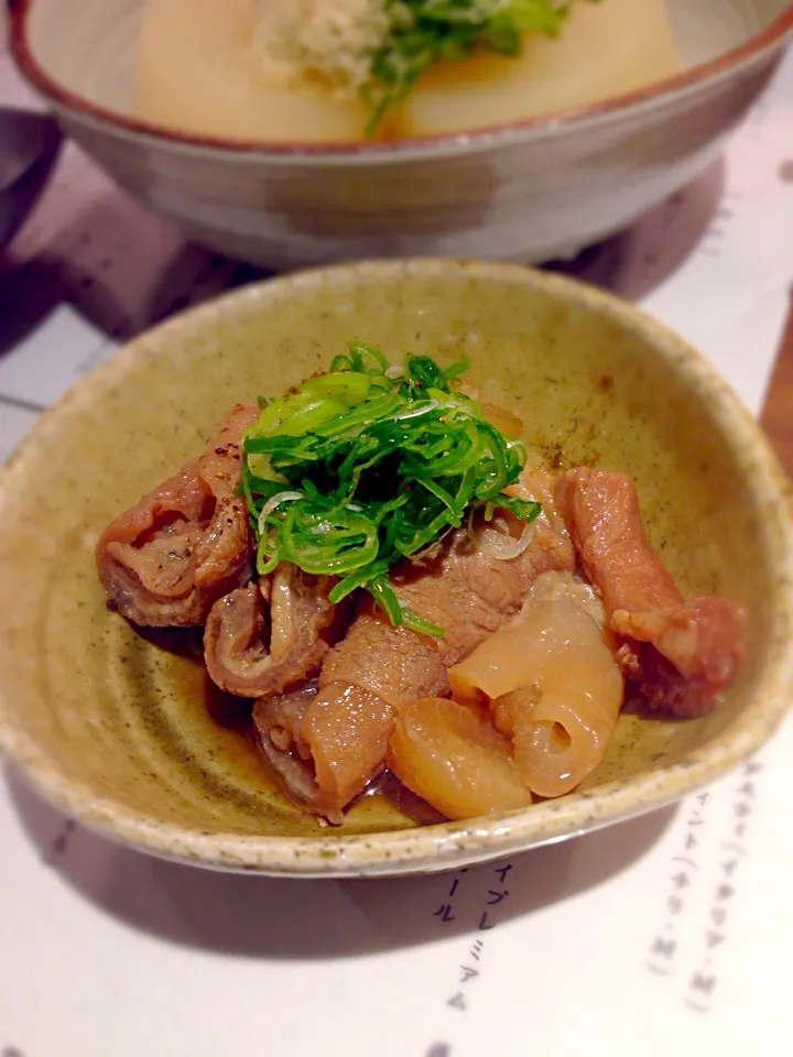 俺のだし、牛スジの煮込み350円|田部 歩（たべ あゆむ）さん