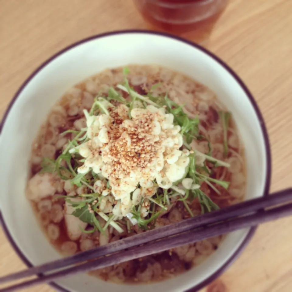 Snapdishの料理写真:あったかにゅうめん❤️|シーチキンさん