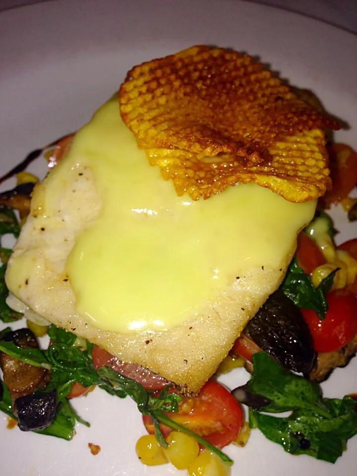 Pan seared halibut😘🍷|Carmela Solon P.さん