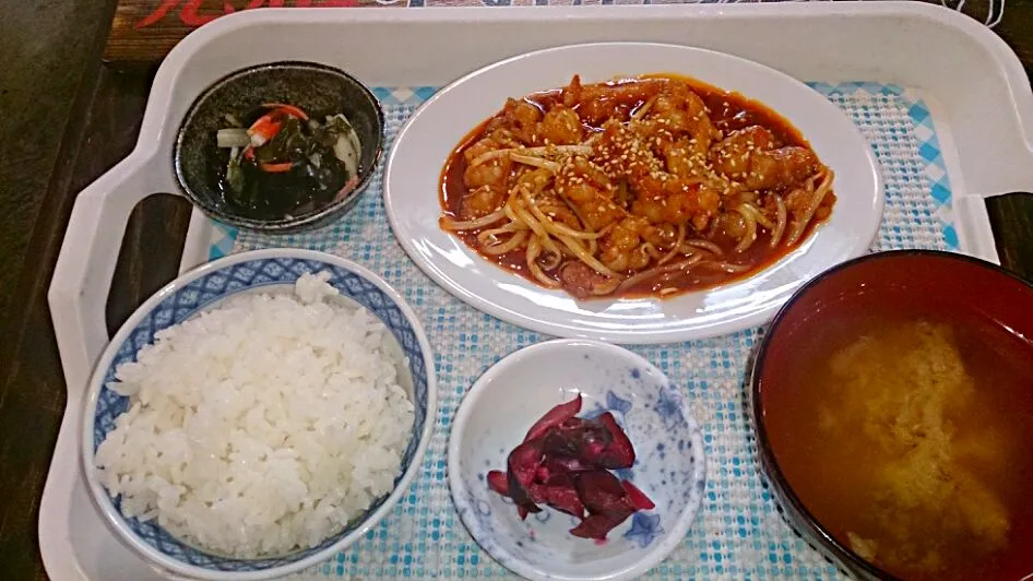 激辛ホルモン定食|Akitetsu Kangさん