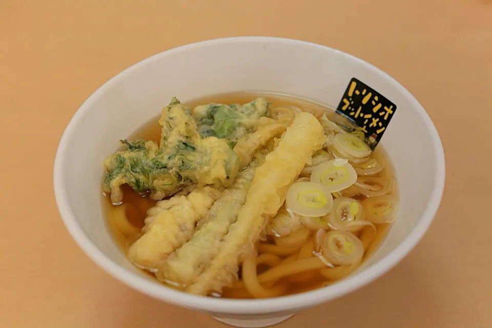 たらの芽とたけのこの天ぷらうどん|マハロ菊池さん