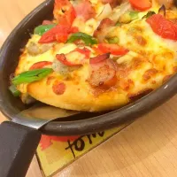 德式盐烤猪肘披萨🍕|yueaziさん