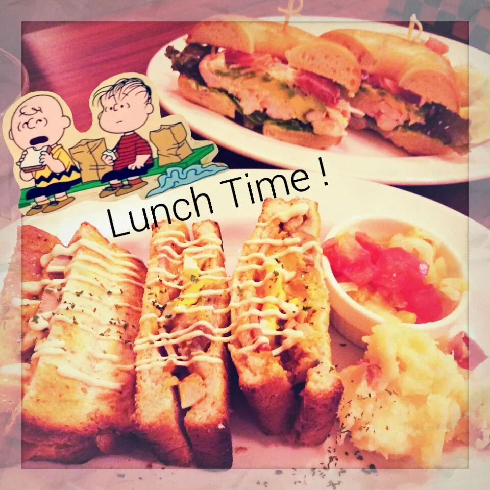 ✩sandwiches lunch✩|🌜 miaow 🌞さん