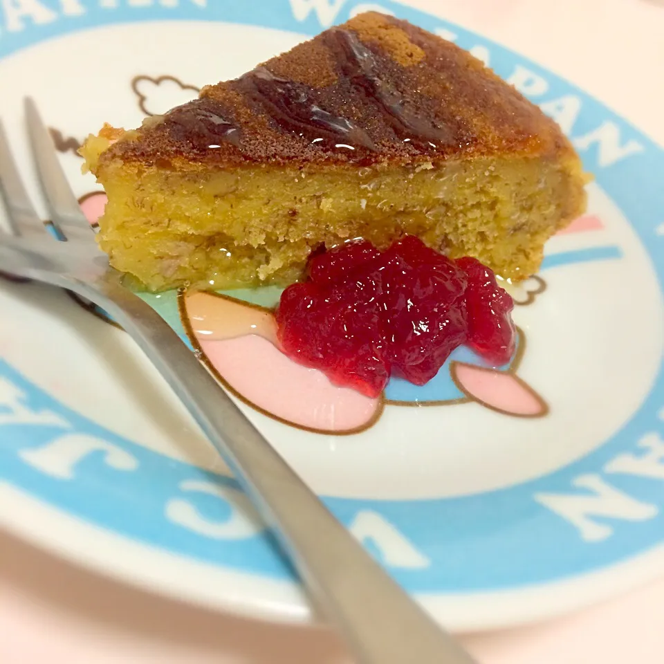 Snapdishの料理写真:豆腐ケーキ|蒼(ヒロ)さん