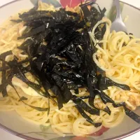 Snapdishの料理写真:ツナマヨと卵のパスタ|amiさん