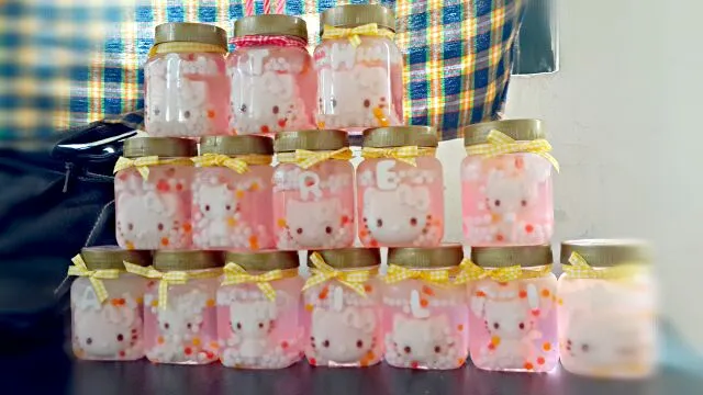 jeely and puding for my baby birthday|angelaさん