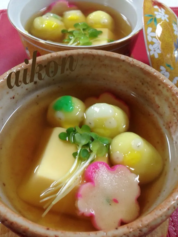 Snapdishの料理写真:お吸い物|☆aikon☆さん