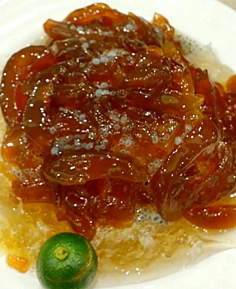 ice jelly with sea coconut...|princessjoさん