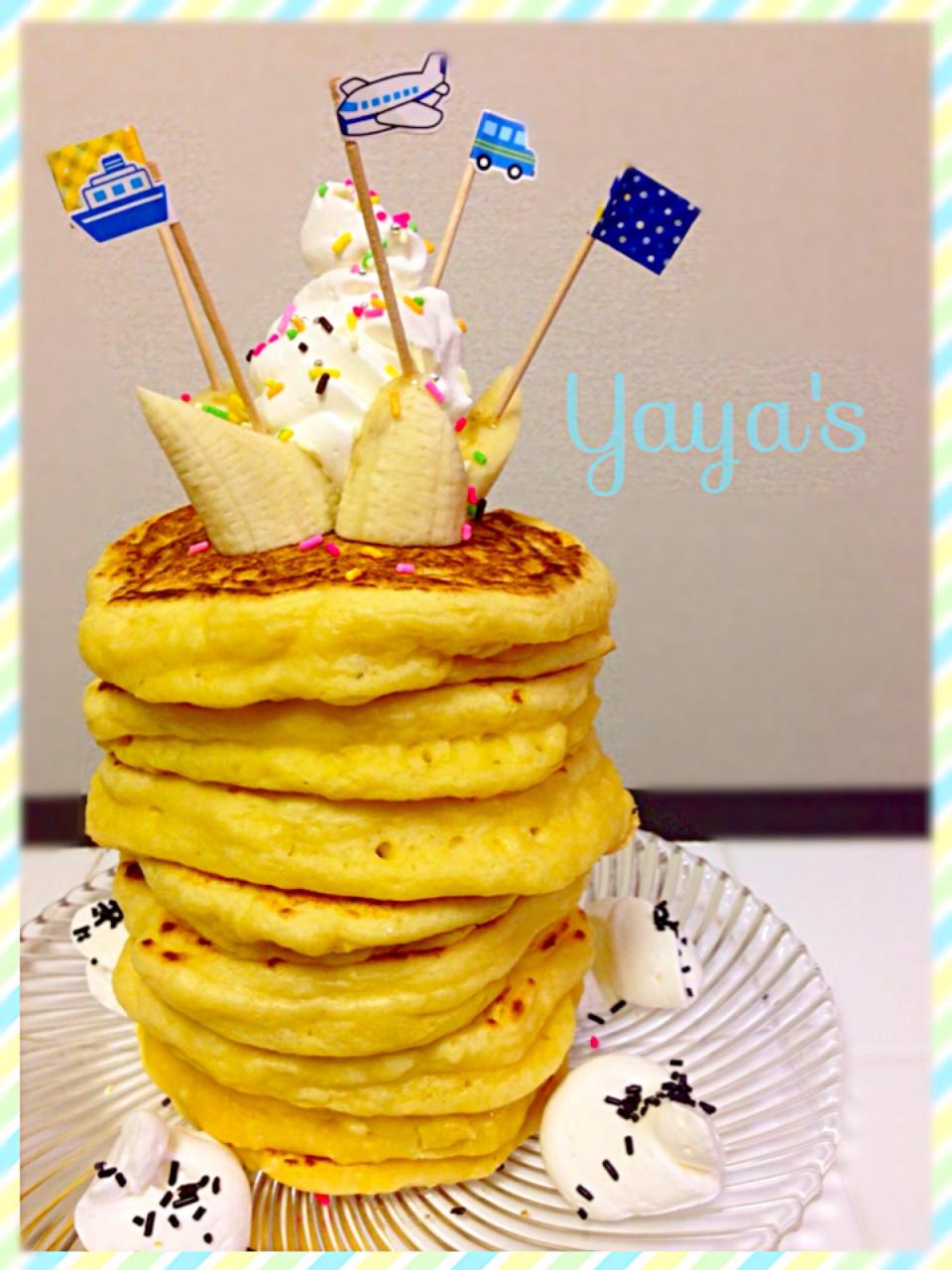 1度はやっちゃうパンケーキタワー☆