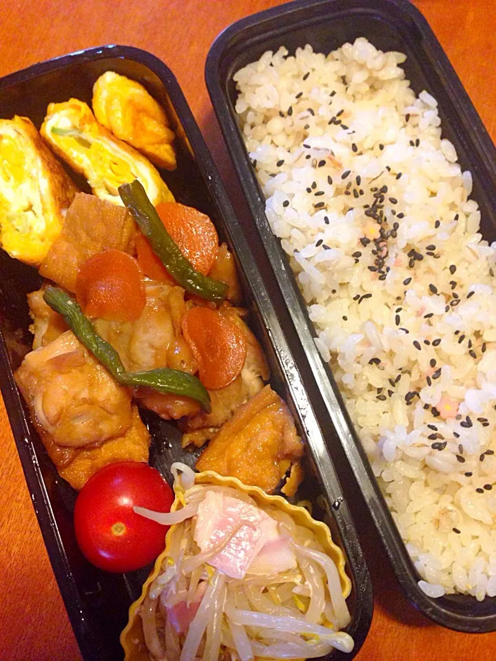 鶏照煮弁当|ゆかりすさん