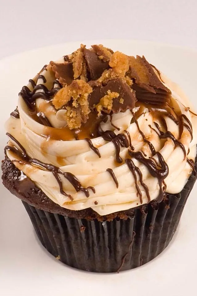 Reese's Chocolate Cupcake. 完璧に焼き!|Mariaさん