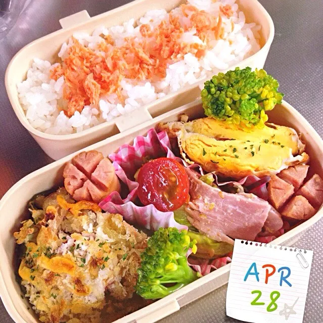 Snapdishの料理写真:今日のお弁当。|Junさん