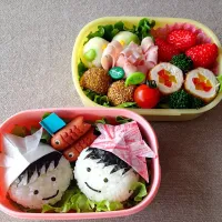 子供の日バージョン🎏息子の遠足のお弁当🍱|kanapinさん