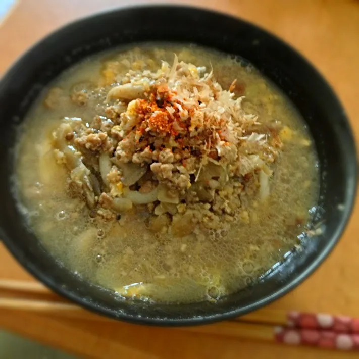 肉そぼろうどん|ともえさん