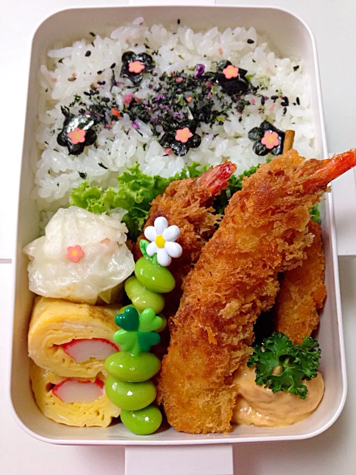 Snapdishの料理写真:4/28 長女弁当|Mikaさん