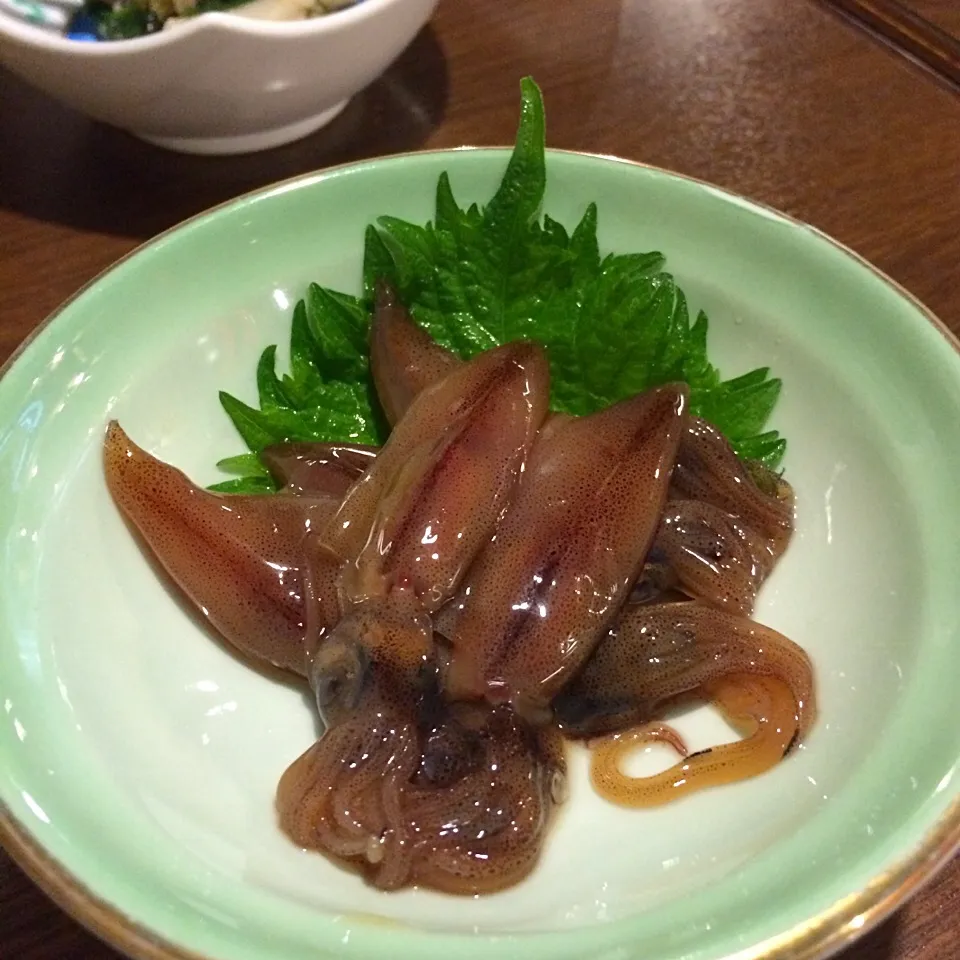 仕事帰りのぷらっとご飯。ホタルイカの沖漬けは北陸で食べたのより美味しいかも（＾∇＾）桜海老のかき揚げ、山菜天ぷら、お寿司に焼き魚にあれこれあれこれ（＾∇＾）|しーさん