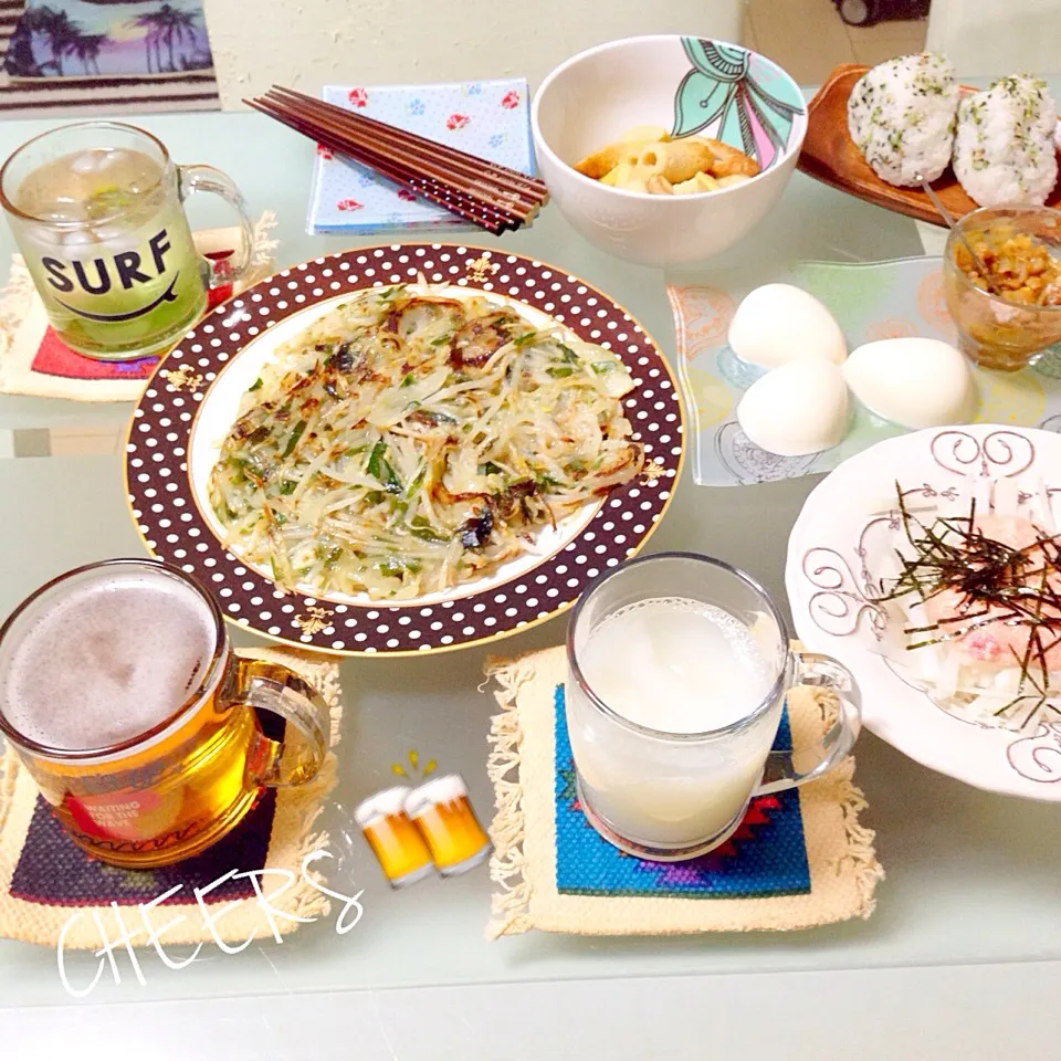 Snapdishの料理写真:宅飲みー🍻😋|stemteaさん