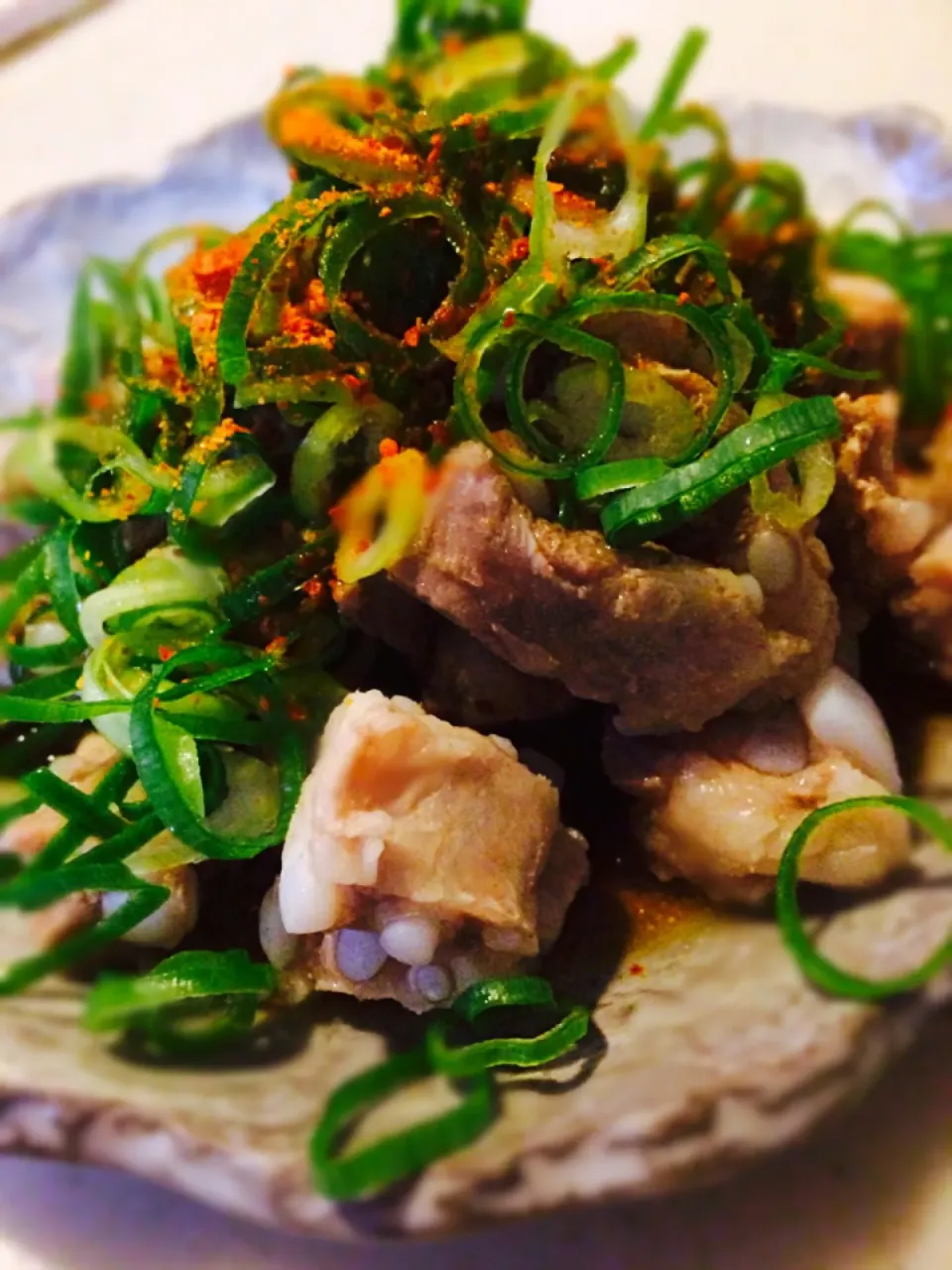 豚軟骨ぽん酢で。|りんさん