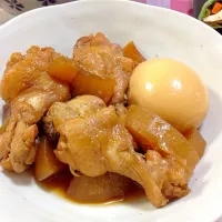 Snapdishの料理写真:鶏手羽元の柔らか煮|mikishiiさん