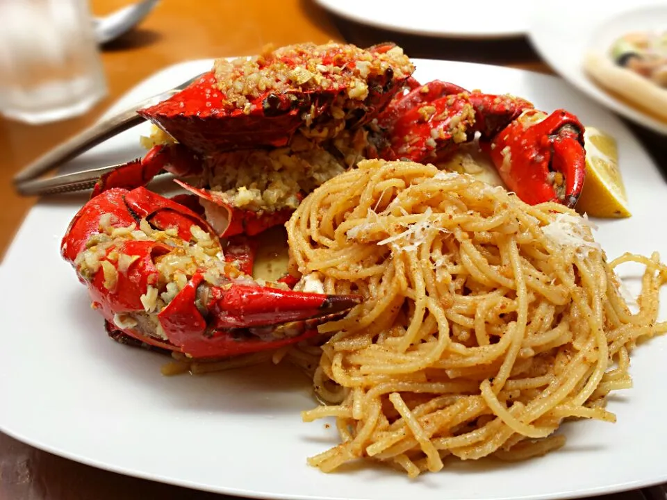 crab aglio olio|Yvonne C.さん