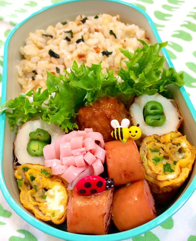 やっぱり!! 可愛い〜お花ハム弁当♡|Youさん