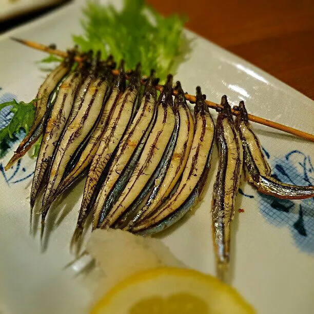 いかなごの塩焼き！初めて塩焼き頂きました|yokoさん