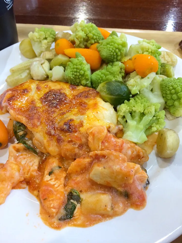 Chicken lasagne|Eviliseさん