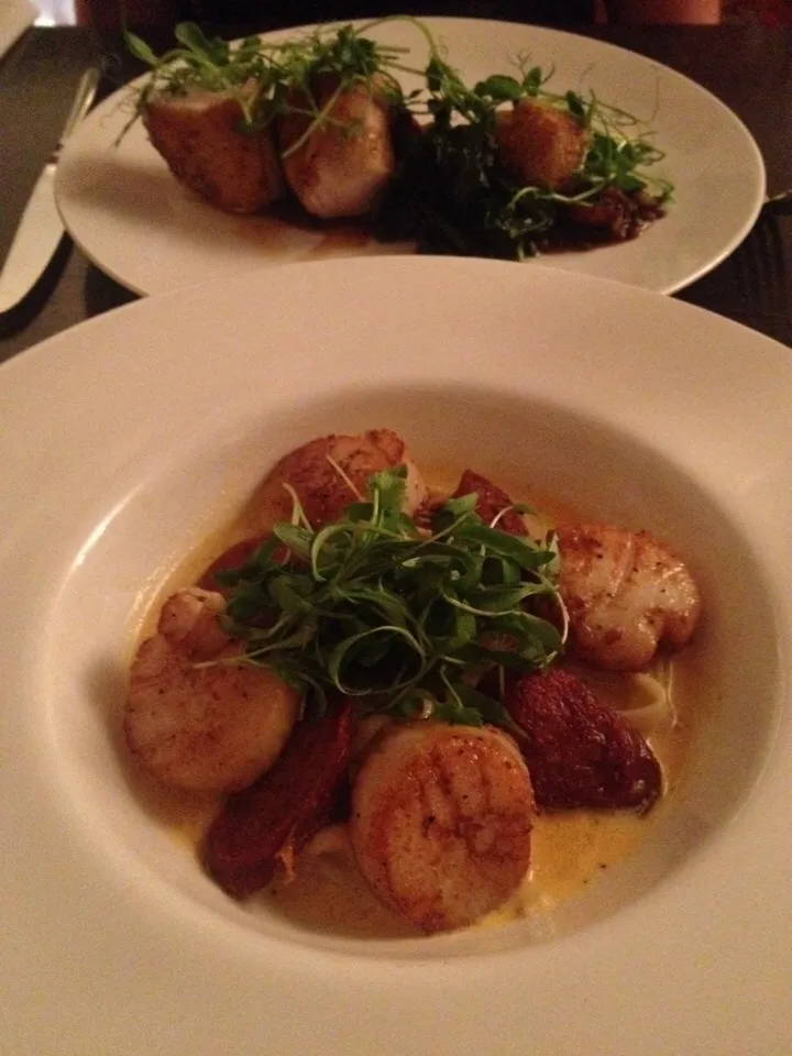 Scallops, Octopus, Chorizo linguine|rebekah thompsonさん