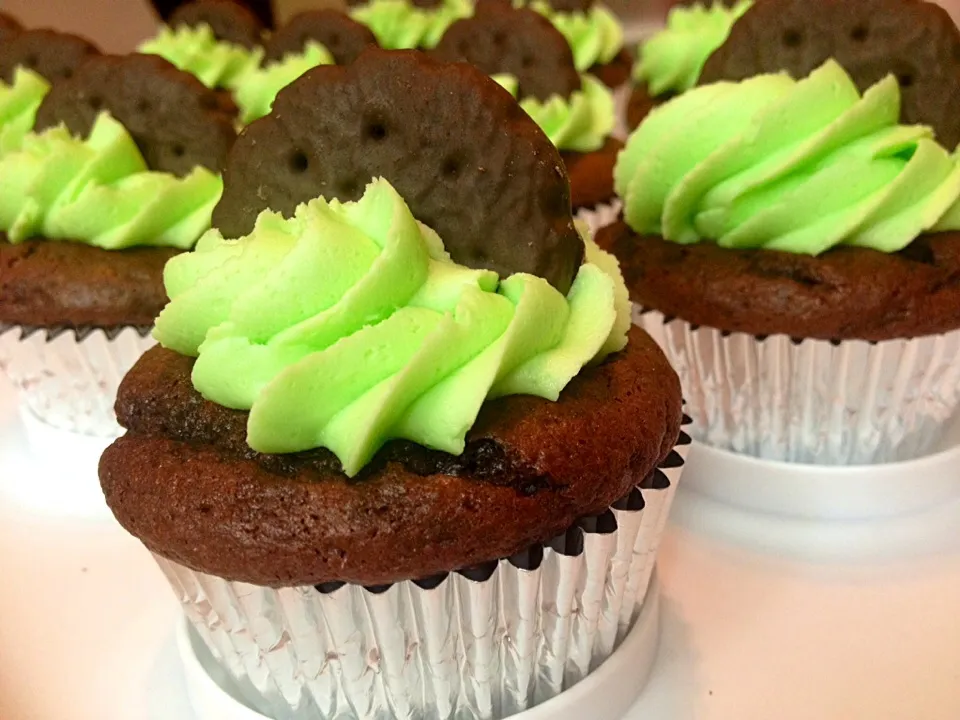 Thin Mint Cupcakes|Dawn Dyeさん