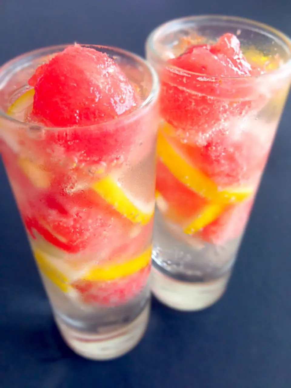 Detox Soda 🍉🍋Watermelon&Lemon&Gerolsteiner|thanksanさん