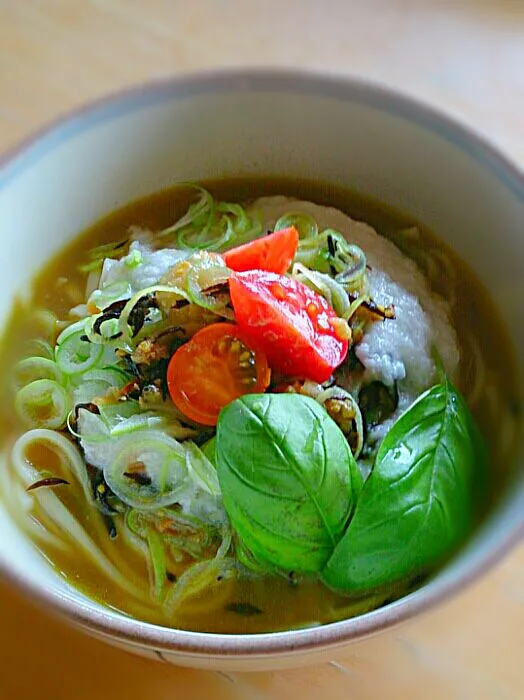 昆布つゆで！  リメイク カレーうどん|tomtomverdeさん