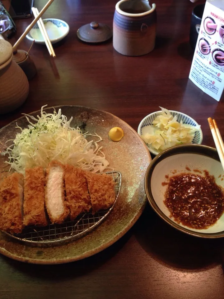 金華豚ロースかつ膳|三上 直樹さん