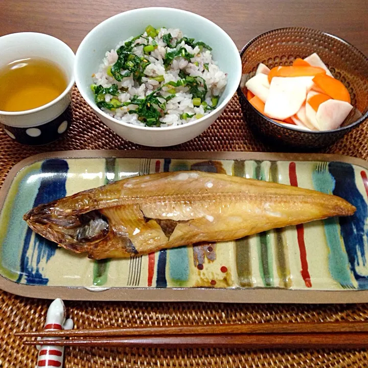 Snapdishの料理写真:お昼ごはん(=ﾟωﾟ)ﾉ|nao子さん