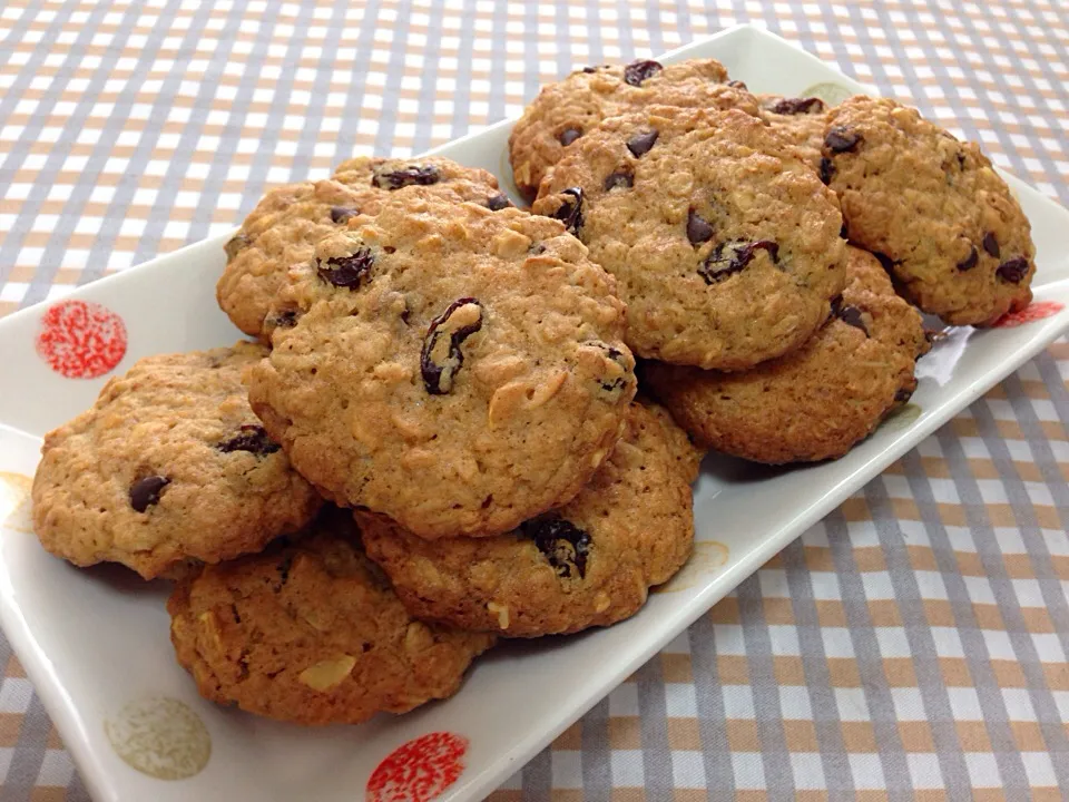 Snapdishの料理写真:🍪 Raisin Oatmeal Cookies 🍪|✨강민지✨さん