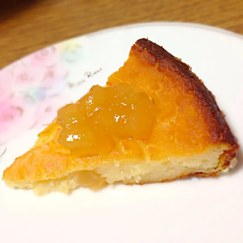 おかなさんの料理 冷蔵庫整理☆ヨーグルトとHMでベイクドチーズ…みたいなケーキ( •ॢ◡-ॢ)-♡|るるさん