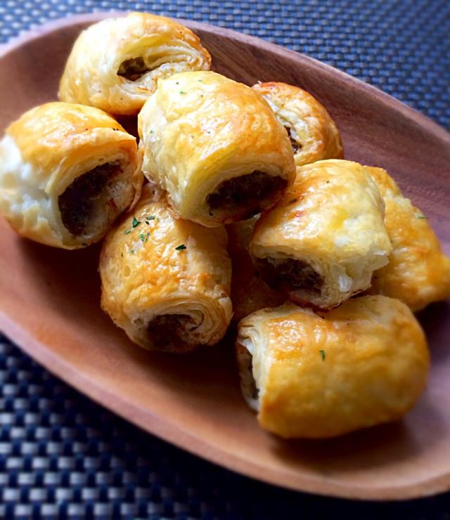 小腹が空いたら 冷凍パイシートで一口ミートパイ/Michiyo Shimizu