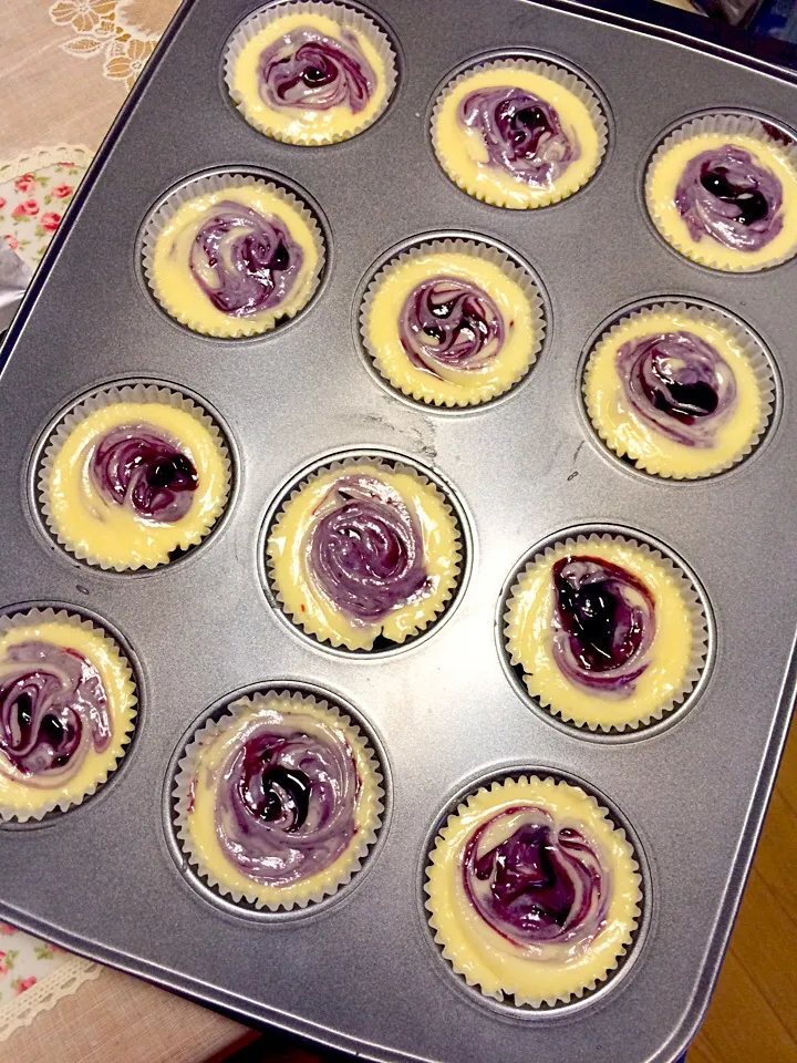 About to bake blue berry muffins|Jean's Kitchenさん