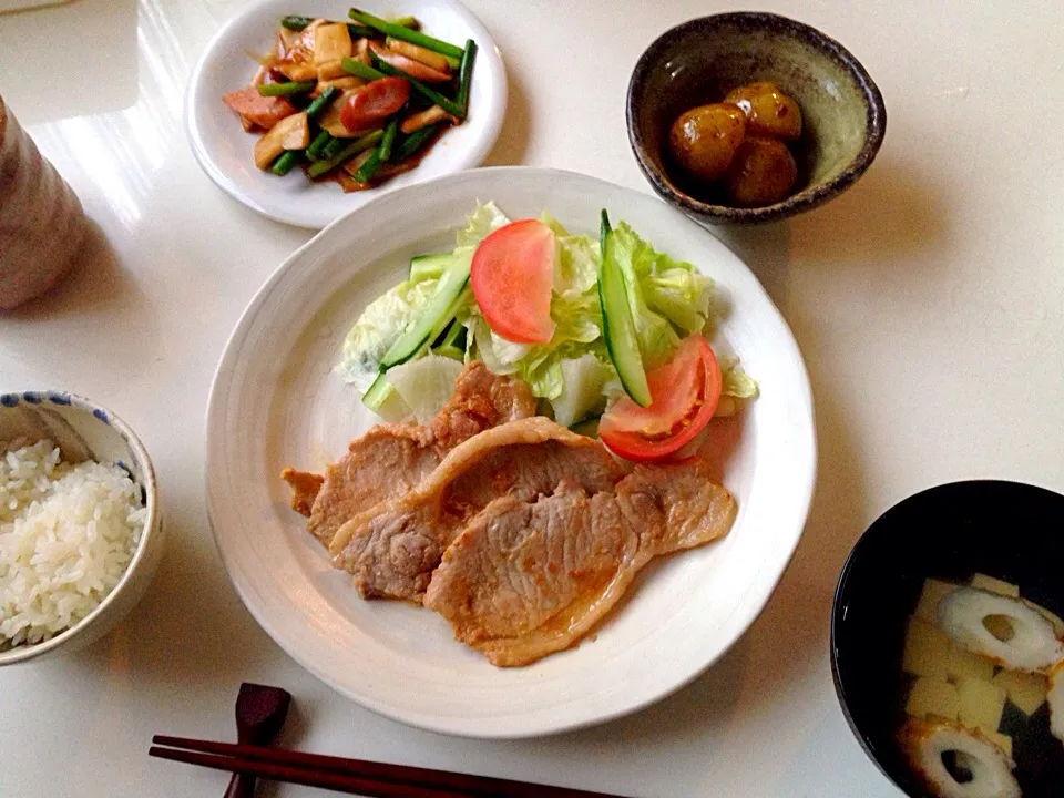 Snapdishの料理写真:今日の夕ご飯|河野真希さん