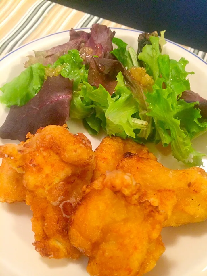 コチュジャン味の鶏の唐揚げ|みりんさん