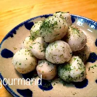 のり塩 揚げ里芋♩