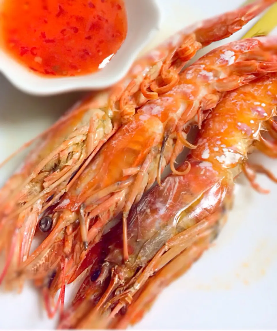 Shrimp in Cyder with hot & spicy sauce|Art Yuudhaさん