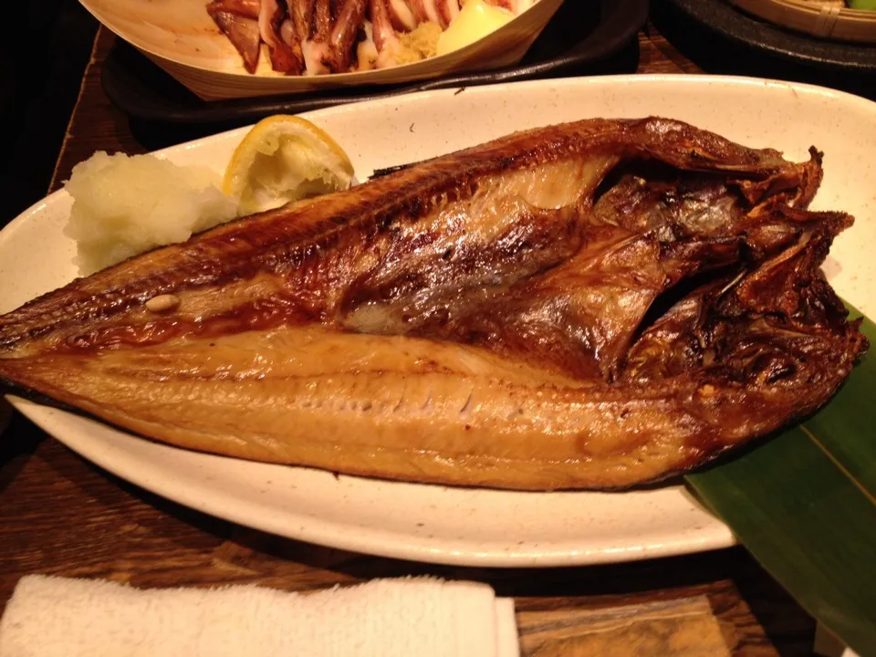 ホッケ炙り焼き|河田 みどりさん