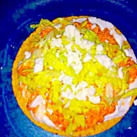 Mexican~ tosadas de tinga @ 110 calories what?!|Angie M.さん