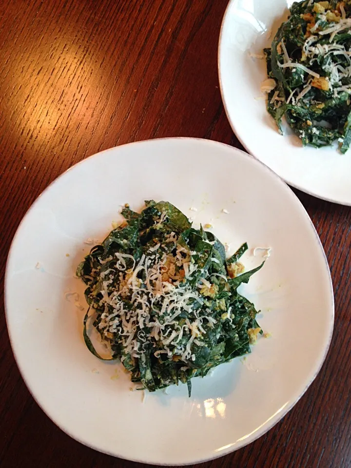 tuscan kale "caesar" salad|Matthew Cashenさん