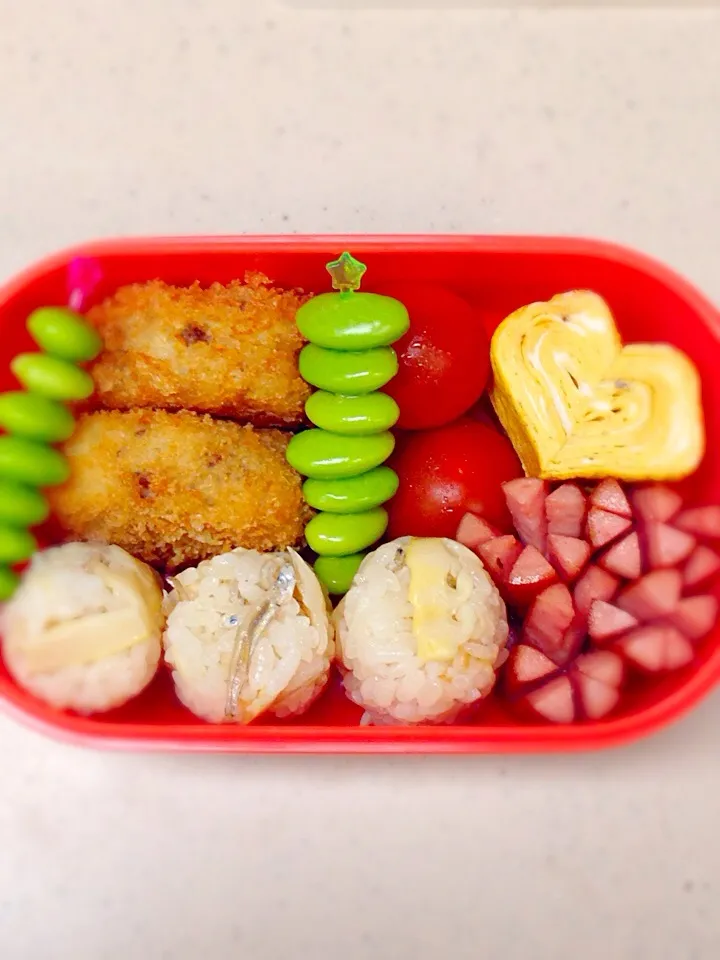 筍ご飯弁当( ´͈ ᗨ `͈ )◞♡⃛|Aya Iwaseさん