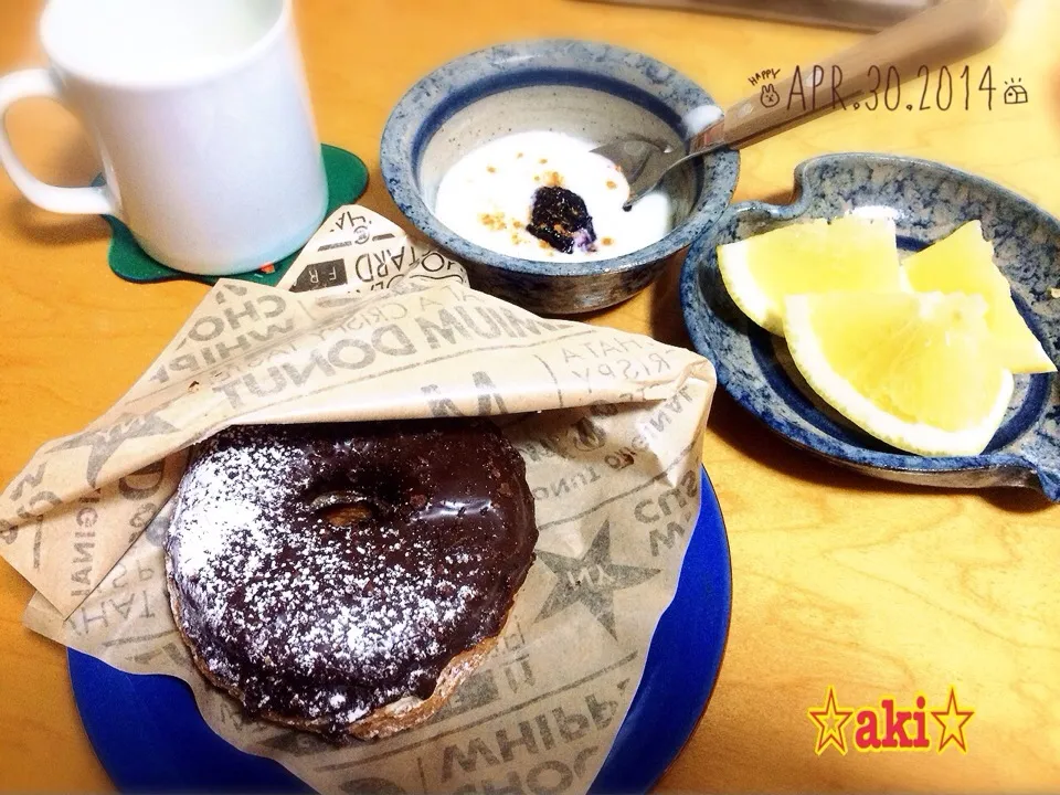 本日の朝ゴハン🍩‼︎|☆aki☆さん