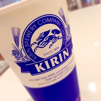 Snapdishの料理写真:セントレアでビール|ririumiさん