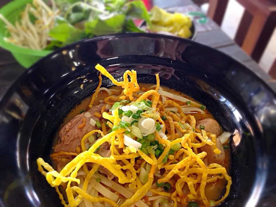 Chicken curry noodles|ゆきさん